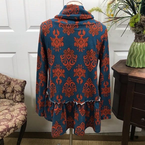 NWT Entro Cowl Neck Long Sleeve S - Picture 2 of 4